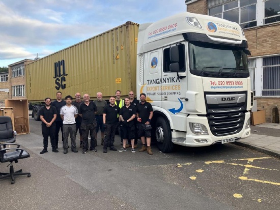 Oak Academy furniture shipped to Africa in charity effort