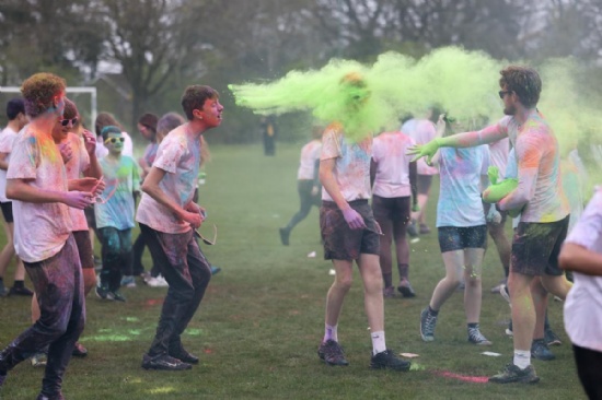 Oak Academy charity colour run raised £1,500