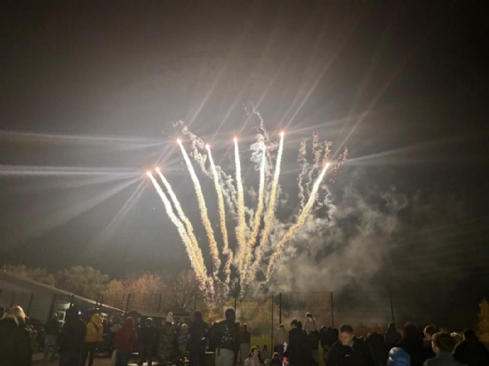 Manorside Academy host low-noise fundraising fireworks