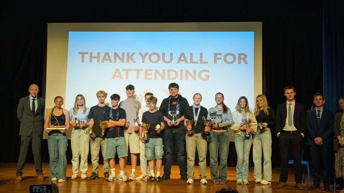 Wey Valley Academy held annual sporting awards ceremony