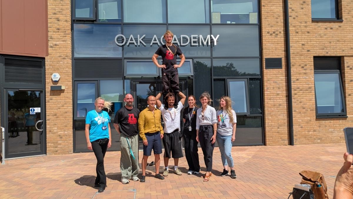 Dance production performed at Oak Academy in Bournemouth